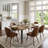 Shivani 7-Piece 63'' Rectangular Dining Set with Upholstered Chairs-105494032-105494030
