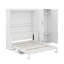 Grand lit escamotable mural avec placard-254404569