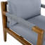 Solid Wood 5 - Person Patio Conversation Set with Cushions