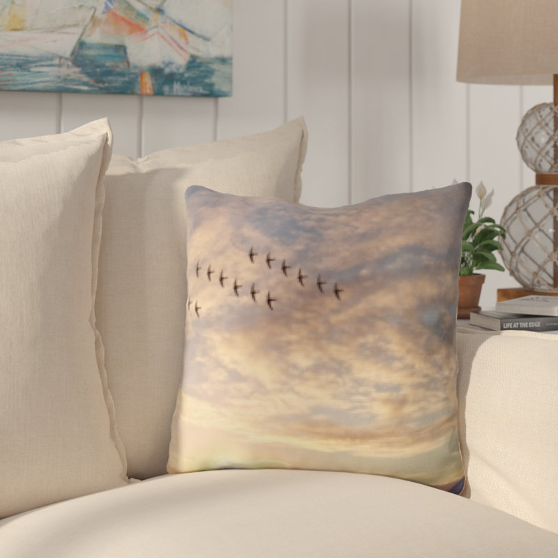 Microsuede Throw Pillow