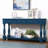 63Inch Long Wood Console Table With 3 Drawers And 1 Bottom Shelf For Entryway Hallway Easy Assembly Extra-Thick Sofa Table-1512164445