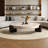 Wabi-sabi light luxury cave stone coffee table-104311987