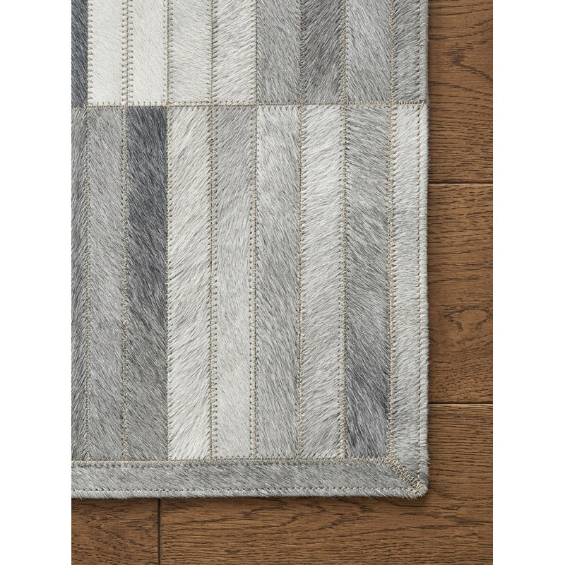 Tapis à rayures verticales ivoire Abani, 5 pi x 8 pi