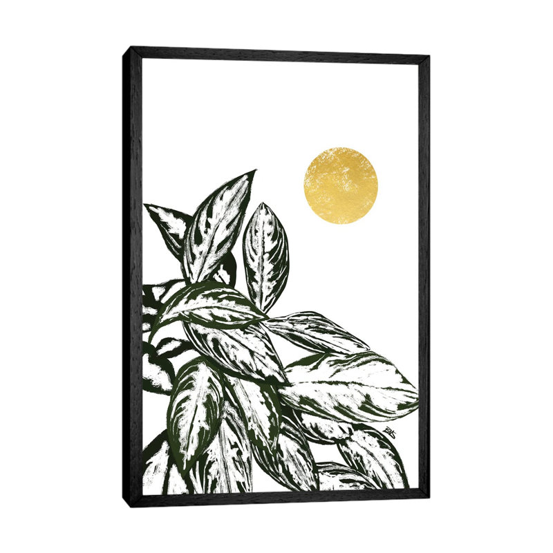 Calas II by Bria Nicole - Print on Canvas, Black Framed Canvas, 152.5 cm H x 101.5 cm W