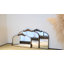Miroir mural arqué en métal de style baroque, miroir décoratif-1009348555-1009348553