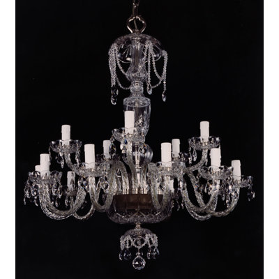 Crumpler 15 - Light Candle Style Chandelier