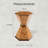 Farmhouse Rustic Hexagonal Accent End Table
