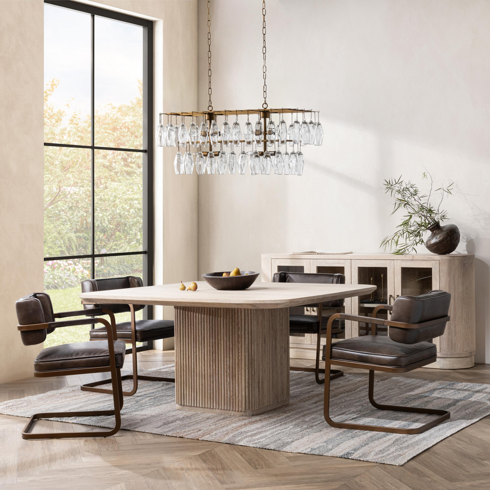 Vander 60" Dining Table, Natural