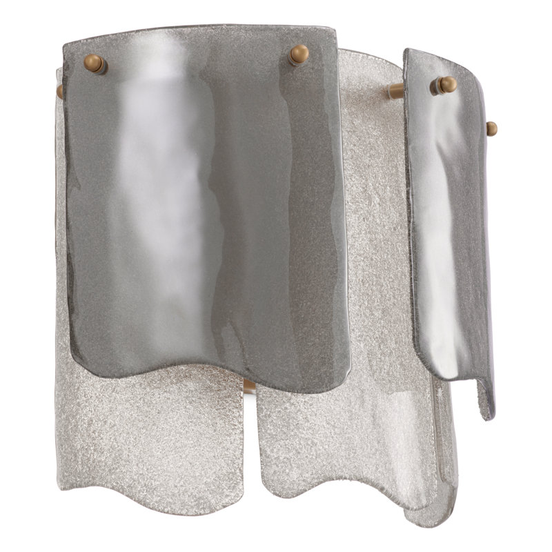 Wall Lamp Asinara Smoke Glass