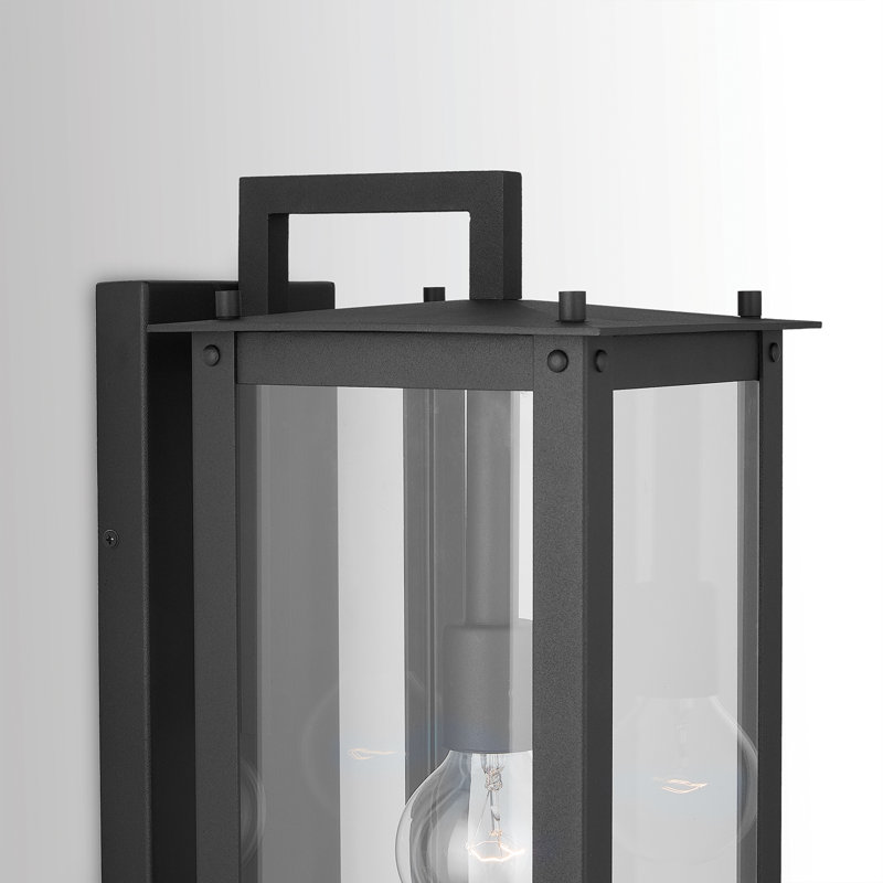 Lanterne murale d'extérieur 1 lumière Lenoir, Noir