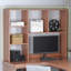 Bureau de direction en bois massif avec tiroirs Burlywood-941307929-941307934