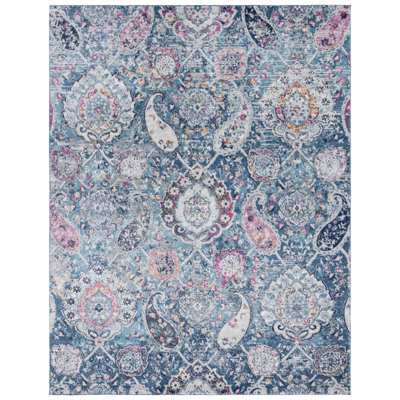 Madison Performance Paisley Rug, Rectangle 8' x 10'