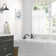 Double Handle Deck Mounted Roman Tub Faucet with Rough-in Valve