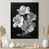 Cadre pour photo simple noir, bois massif