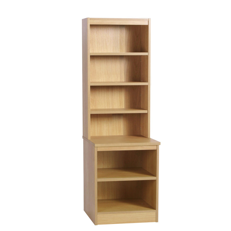 Brenda-Lee 182cm H x 60cm W Standard Bookcase, Classic Oak