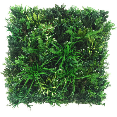 85cm Faux Foliage Hedge