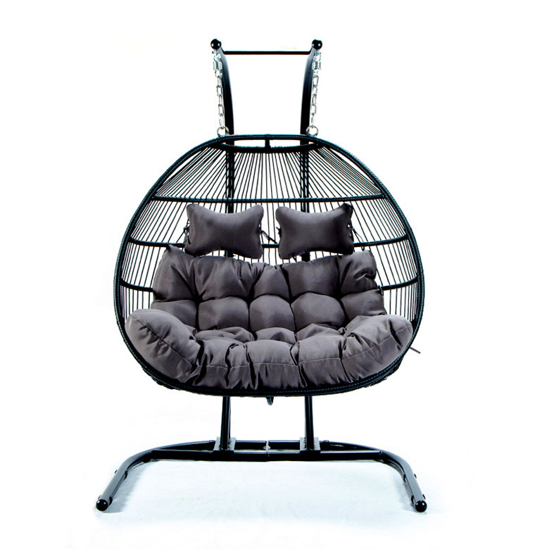 FAUTEUIL DOUBLE PLIABLE PLIABLE AVEC COUSSIN