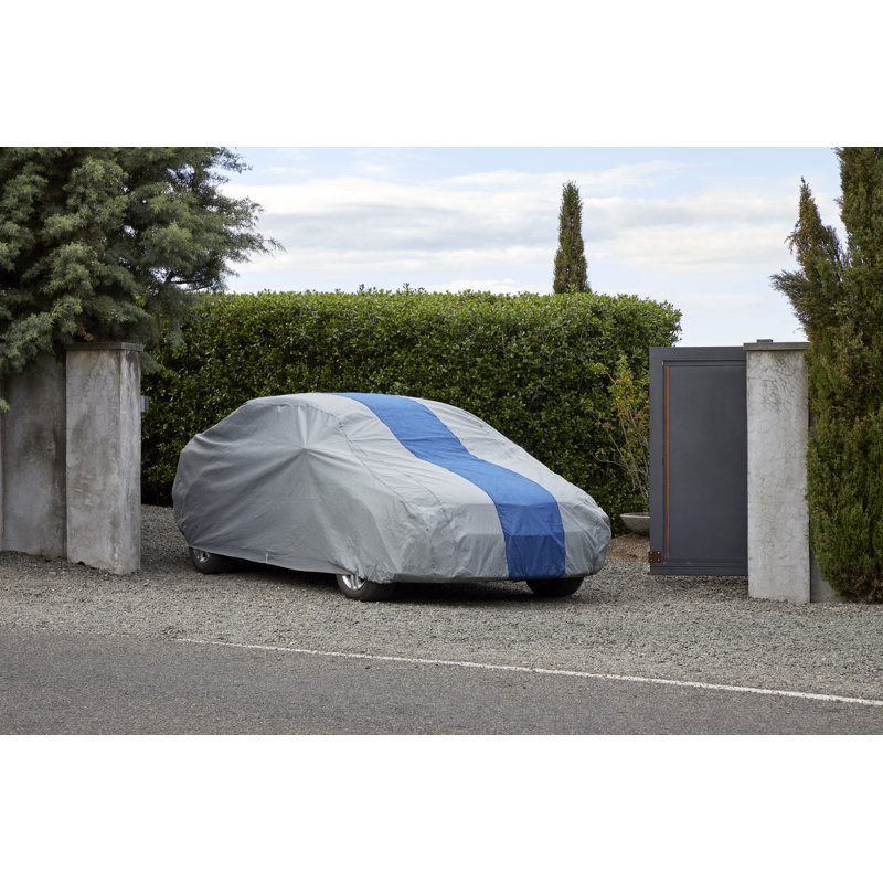 Double Defender Elastic Mildew Resistant Automobile Cover By Duck Covers, 48" H x 60" W x 157" D