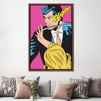 Slap! by Joseph McDermott - Print on Canvas