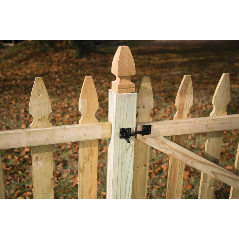 Barrette Outdoor Living 5.75 in. x 2.437 in. Standard Floating Bar Gravity Latch