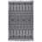 Loom & 5X7 Area Rug In White/Gray, Stain , Non-Shedding, And Pet-, For Multiple Rooms, Easy To Clean , Medium Pile, Cotton Backing, Latex- Collection White/Gray Rug, Living, Dining, Bedroom, Entry,