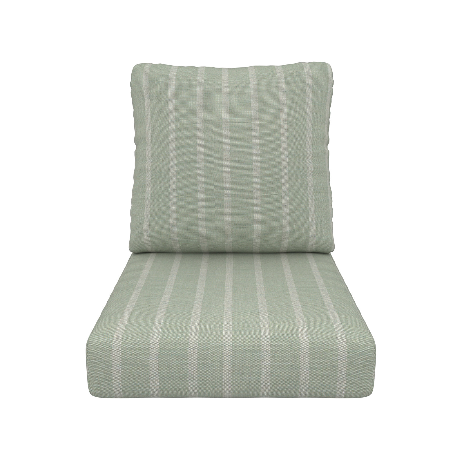 Amala 22" Sunbrella® Seat and Back Cushion, Sunbrella Unwind Rainwashed
