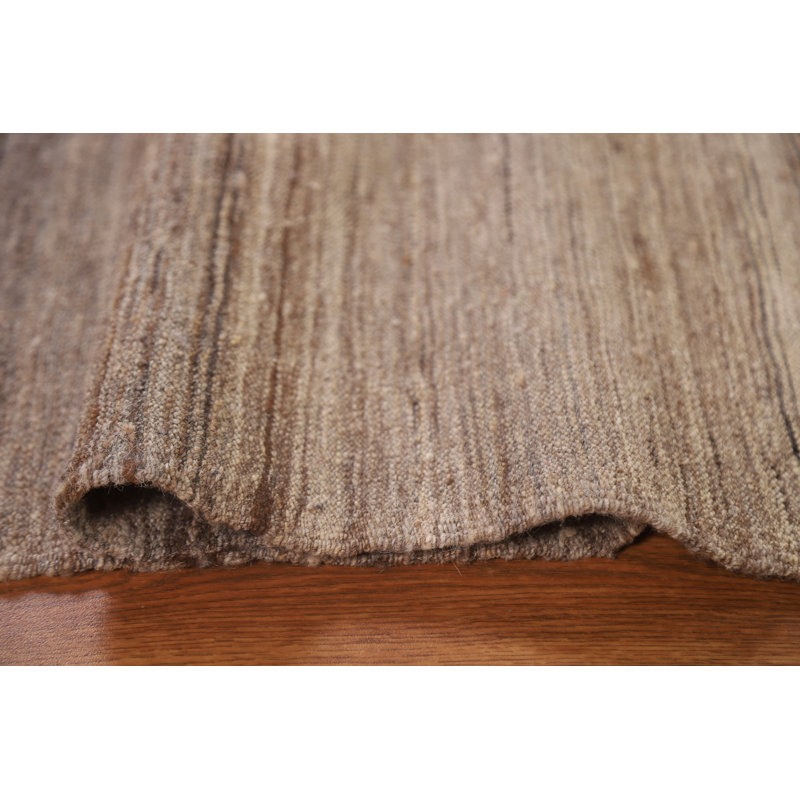 Striped Kilim Modern Area Rug 4x5