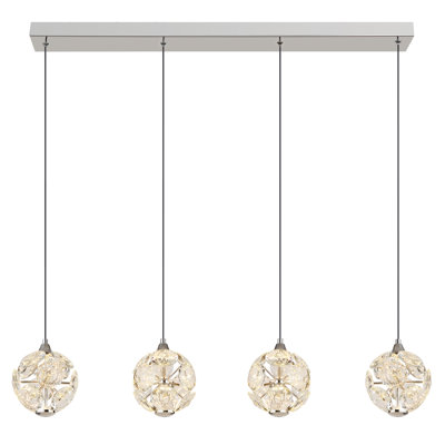 Bekam 1 - Light Chrome LED Pendant