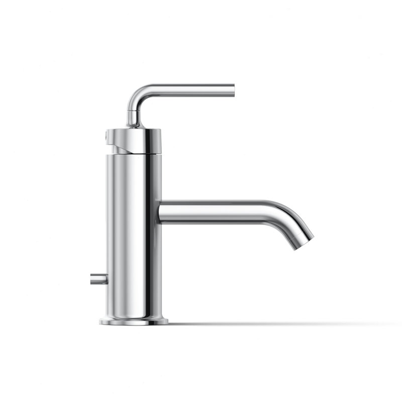 Purist Single Hole Bathroom Faucet, Polished Chrome