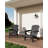 Oversized HDPE Adirondack Patio Chair – Collapsible, Weather-Resistant, 380 lbs Capacity, Cup Holder, Wooden Textured, High Back & Deep Seat, Ideal for Fire Pit, Garden, Lawn, Deck, Poolside-2097212521