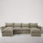 6 Seater Sectional-1020522961