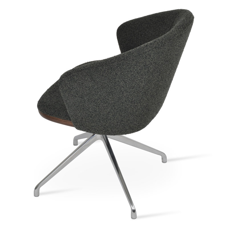 Fauteuil pivotant Athena Spider, Aluminium