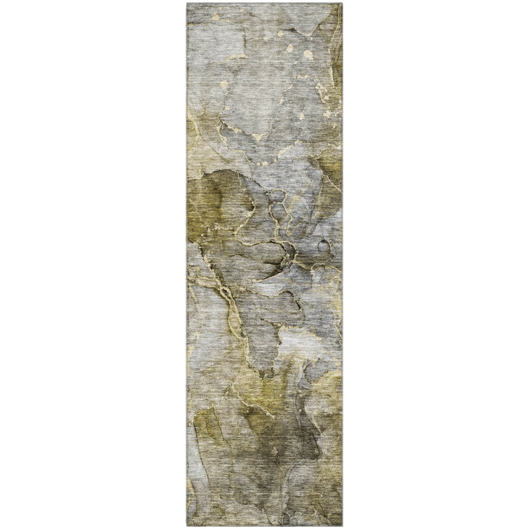 Premium Machine Washable Prisco Taupe Rug