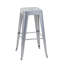 Tabourets de bar en métal sans dossier avec assemblage sans outil et conception peu encombrante-686528506-686528509