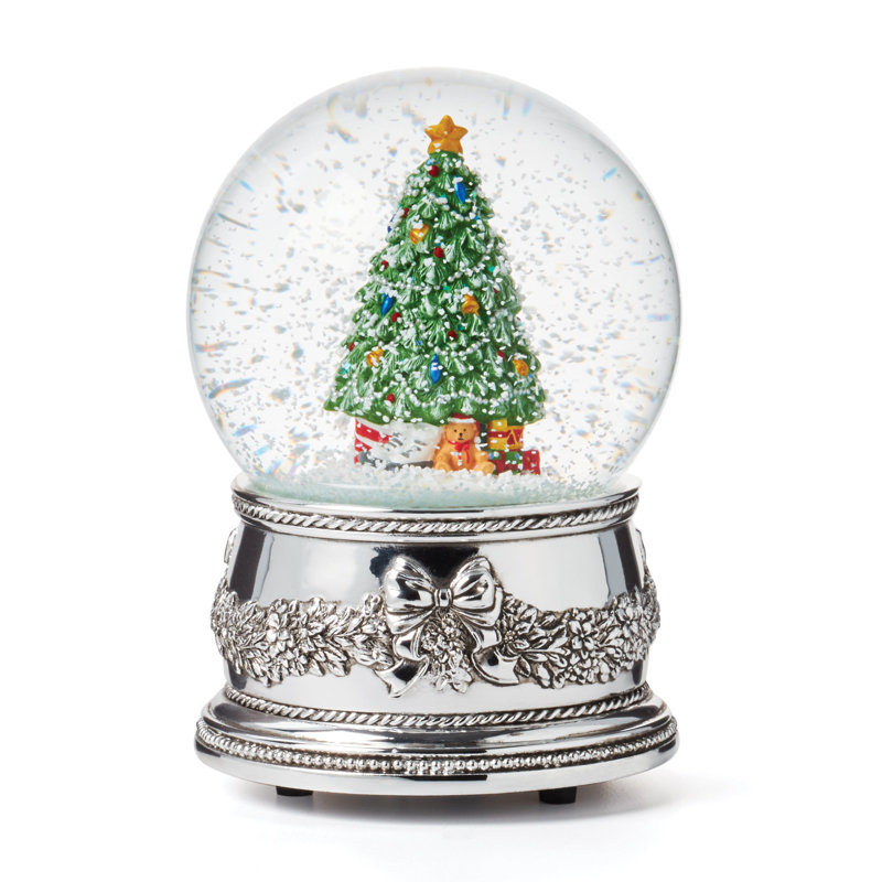 Boule à neige musicale Christmas Tree