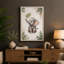 Young Elephant With Fern Botanical - Print-136810874-136810877