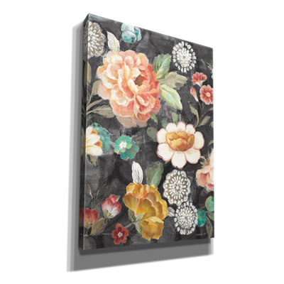 «Garden Of Delight Black 2» par Danhui Nai, art mural sur toile