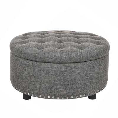 Tufted Storage Ottoman
