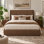 Lit plateforme tapissier Coletti