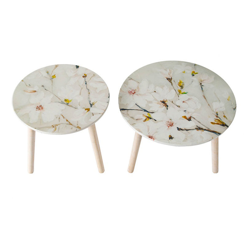 Tables d'appoint S / 2, White