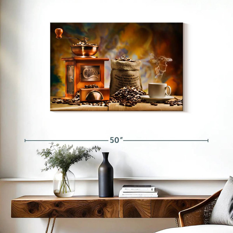 Yarlin Brewed Coffee, 24" H x 36" W
