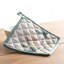 Maison d'Hermine Deer In The Woods, manique et gant de cuisine 100 % coton - 19 x 33 cm et 20 x 20 cm