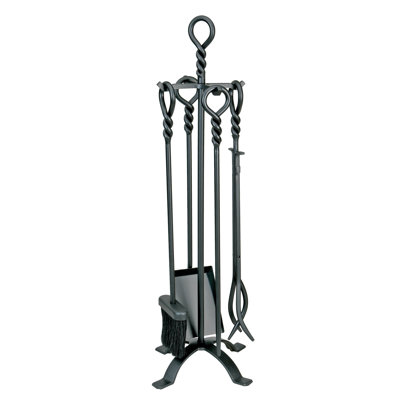 Steel Fireplace Tool Set