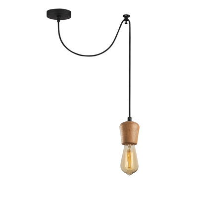 Luminaire suspendu à 1 lumière Hertel