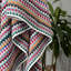 Colourful Patterned Towels with Tassels-197034374