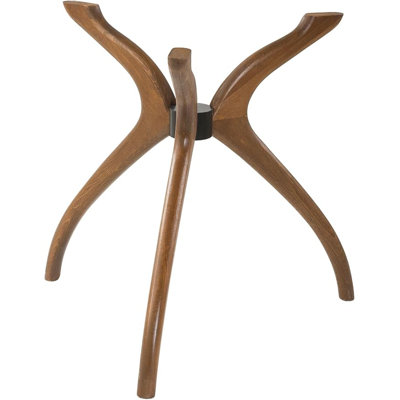 Base de table courbée moderne Mid Century