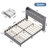 Chrisha Upholstered Bed with Drawers and Storage bags-2074587203-2074587205