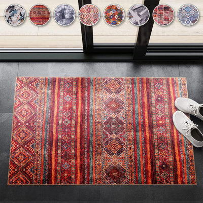Throw Area Rugs Soft Indoor Carpet Pads For Living Room Non-Slip Mat Fade Resistant Floor Rug 1322R