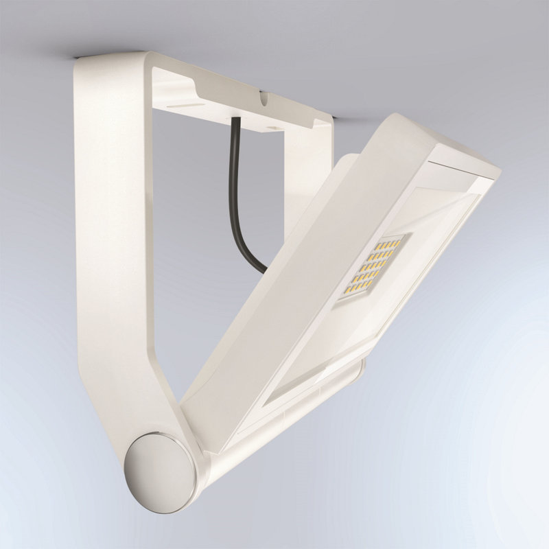 LED Outdoor Flood Light XLED ONE No Sensor Security Light 17.8 W 3000K, White