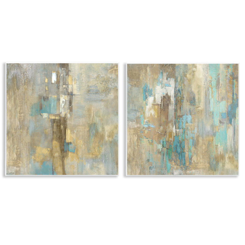 Composition Wall Plaque Art Set by Justin Turner